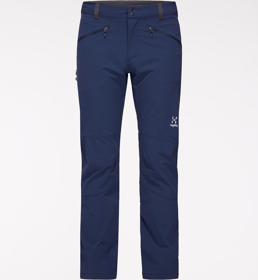 Haglöfs Morän Softshell Pants Dark Blue For Mens DILQS0389 Australia